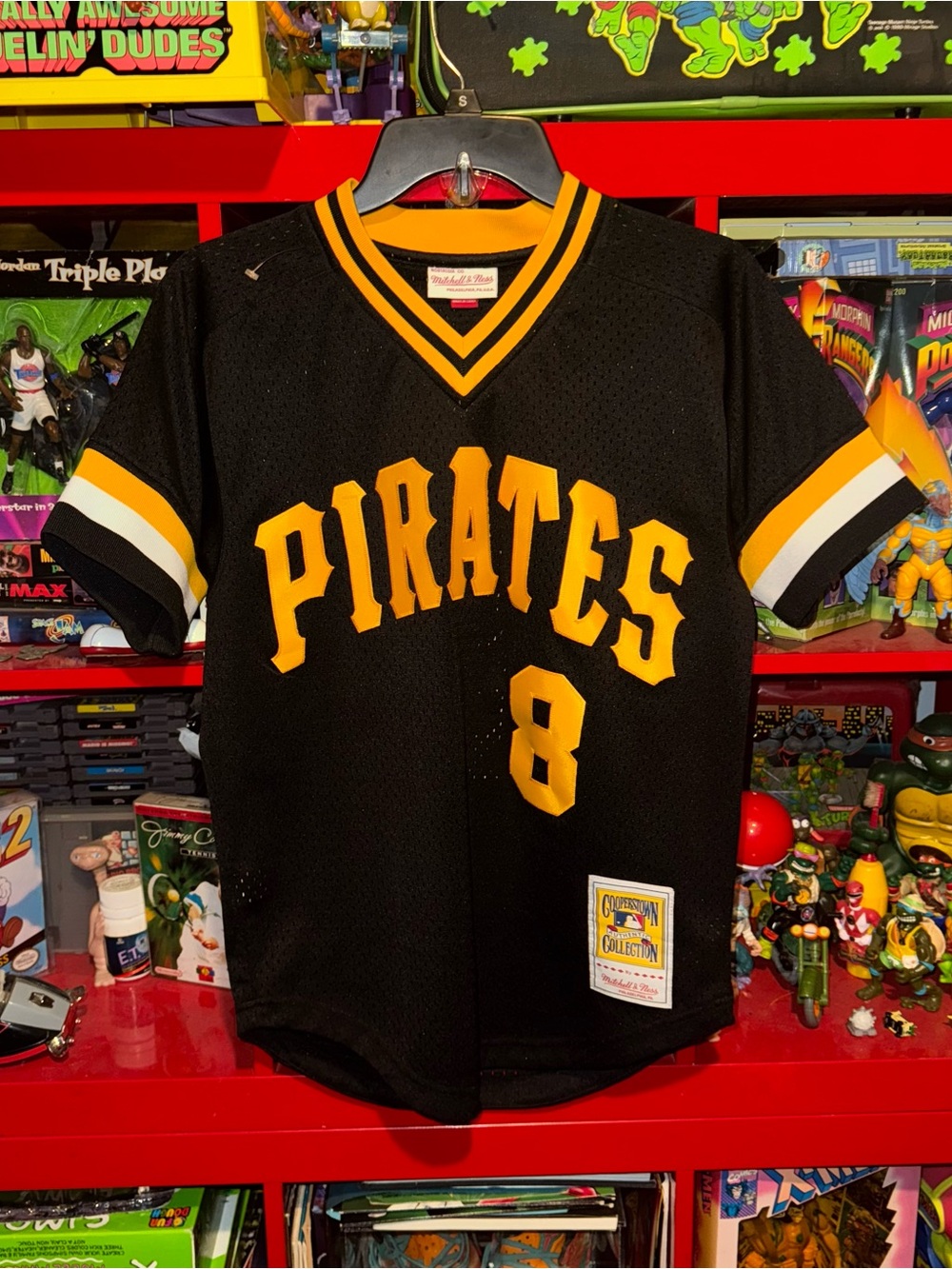 Mitchell & Ness x Pittsburgh Pirates x #8 Wille Stragell ThrowBack Jersey